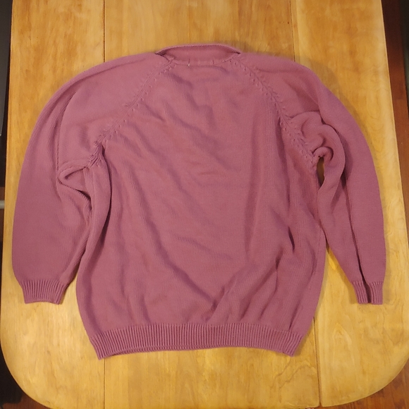 Women's Damart Purple Sweater, 12-14 - Picture 7 of 12